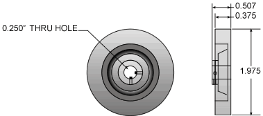 Dampner for NEMA 23 motors