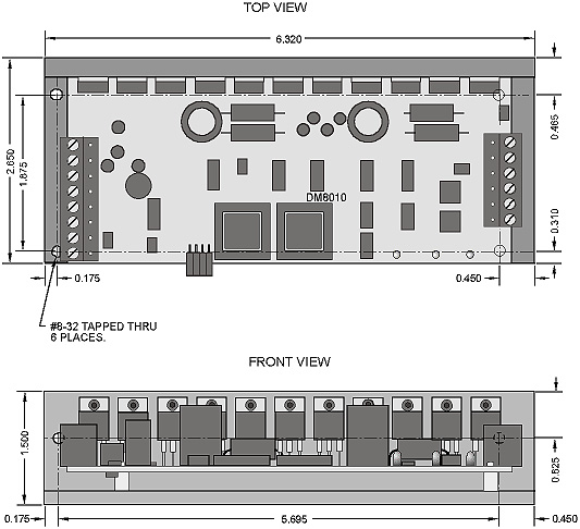 DM8010 Mechanical Outline