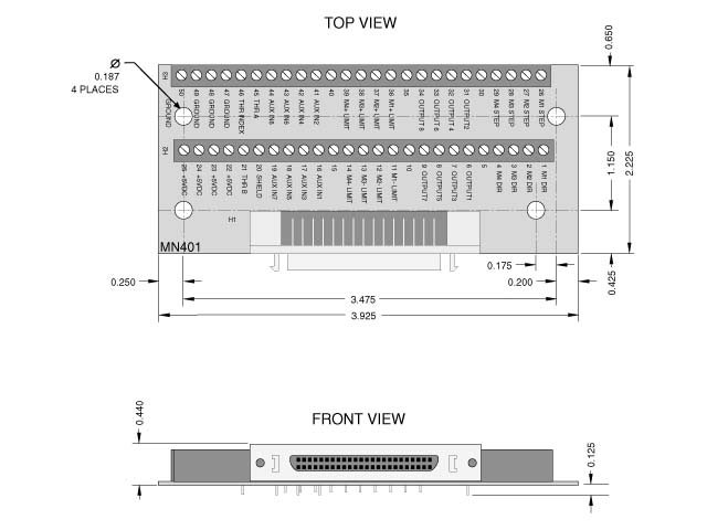 MN 401 Mechanical Outline